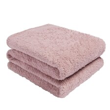 Brentfords Teddy Fleece Blanket, 125x150cm - Blush Pink