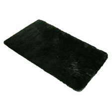 Sienna Fluffy Anti-Slip Shaggy Floor Mat Rug, 80x150cm - Forest Green