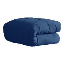 Brentfords Weighted Blanket 8kg Quilted, 150x200cm - Navy Blue