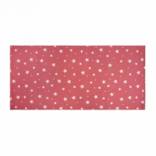 Dreamscene Kids Star Print Quick Dry Microfibre Beach Bath Towel, 71x152cm - Blush Pink