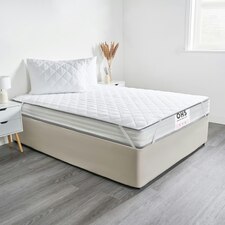 OHS Pinsonic Soft Touch Anti-Allergy Mattress Topper Protector, 135x190cm