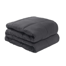 Brentfords Weighted Blanket 6kg Quilted, 125x180cm - Charcoal