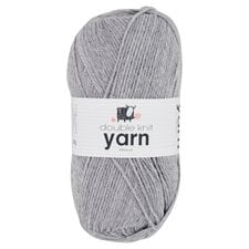 Korbond DK Yarn Light Grey 100g