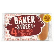 Baker Street 4 Hot Dog Rolls