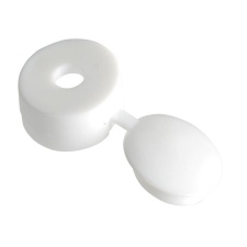 Forgefix Hinged Cover Cap White No. 10-12 Bag 100