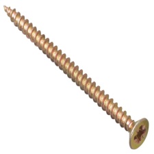 Forgefix Multi-Purpose Pozi Screw Csk St Zyp 6.0 X 80Mm Box 100