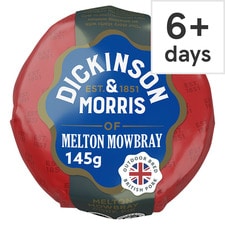 Dickinson & Morris Melton Mowbray Pork Pie 145G