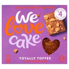 We Love Cake Free From 4 Sticky Toffee Slices 158G