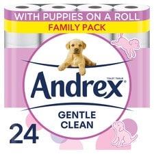 Andrex Family Soft Toilet Tissue 24 Standard Rolls