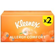 Kleenex Allergy Comfort Tissues Twin Box 112 Sheets