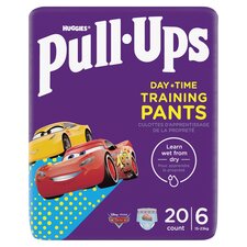 Huggies Pull Ups Training Nappy Pants Boys Day 2-4Yr Size6 x20