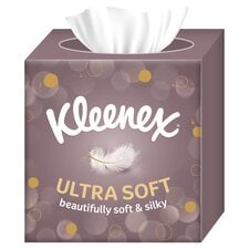 Kleenex Ultra Soft Tissues Cube Box 48 Sheets