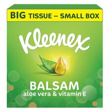 Kleenex Balsam XL Tissues Compact Box 40 Sheets