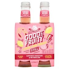 Fentimans Lemon & Pink Ginger Drink 4X250ml