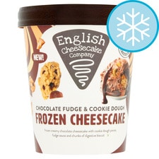 English Cheesecake Company Ltd Cheesecake Chocolate Fudge & Cookie Dough390g