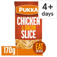 Pukka Chicken & Bacon Slice 170G