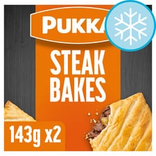 Pukka 2 Steak Bakes 286g