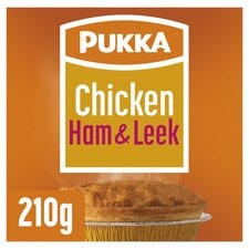 Pukka Chicken Ham and Leek Pie