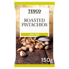 Tesco Roasted & Salted Pistachios 150G