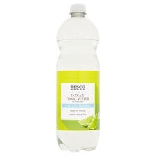 Tesco Low Calorie Indian Tonic Water With Lime 1Ltr