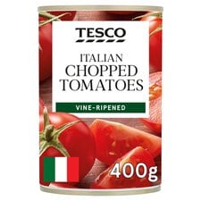 Tesco Italian Chopped Tomatoes 400G