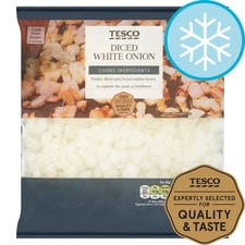 Tesco Frozen Diced Onions 500G