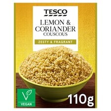 Tesco Lemon & Coriander Cous Cous 110G