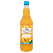 Tesco High Juice Orange Squash No Added Sugar 1L