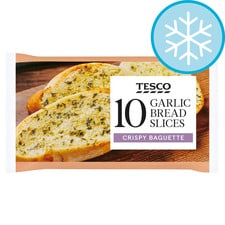 Tesco 10 Garlic Bread Slices 260G