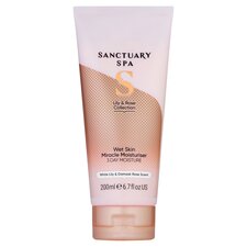 Sanctuary Spa Wet Skin Miracle Moisturiser Lily & Rose Scent 200ml