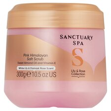 Sanctuary Spa Lily & Rose Collection Pink Himalayan Salt Scrub 300g