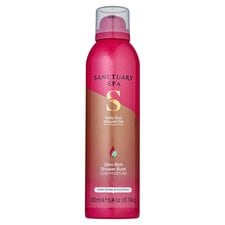 Sanctuary Spa Ultra Rich Shower Burst Foam Sweet Amber & Oud Scent 200ml