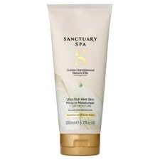 Sanctuary Spa Ultra Rich Wet Skin Miracle Moisturiser Golden Sandalwood Scent 200ml