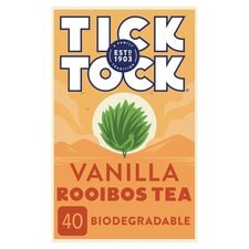 Tick Tock Rooibos Tea Vanilla 40'S 80G