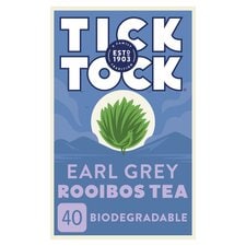 Tick Tock Earl Grey Rooibos Tea Bags 40S 90G