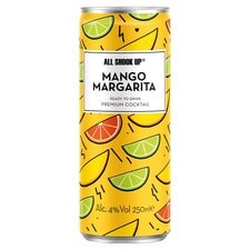 All Shook Up Mango Margarita Ready To Drink Premium Cocktail 250ml