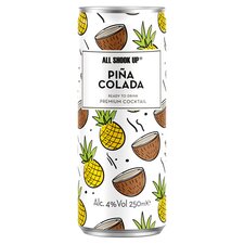 ALL SHOOK UP PINA COLADA COCKTAIL 250ML