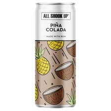 ALL SHOOK UP PINA COLADA COCKTAIL 250ML