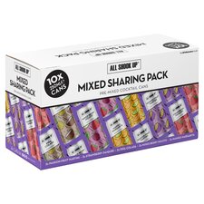 All Shook Up Mixed Sharing Pack Cocktail Cans 10x250ml