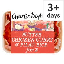 Charlie Bighams Butter Chicken Curry & Pilau Rice 812G