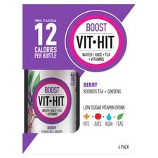 Vit-Hit Boost Berry Juice Drink 4 x 400ml