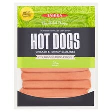 Tahira Chicken Smoked Sausages Hot Dogs 500G