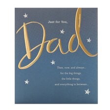 Carlton Father's Day Card Just For You, Dad 