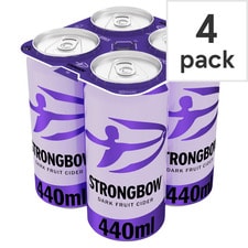 Strongbow Dark Fruit Cider Can 440ml