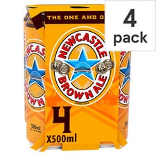 Newcastle Brown Ale Can 4x500ml