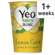 Yeo Valley Organic Whole Milk Lemon Curd Yogurt 450G