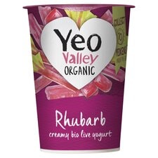 Yeo Valley Rhubarb Yogurt 450G