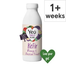 Yeo Valley Organic Kefir Mango & Passion Fruit Yogurt Drink 500ml