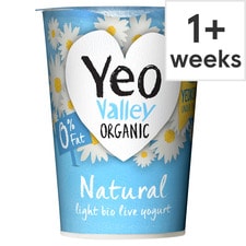 Yeo Valley Organic 0% Fat Natural Yogurt 450G