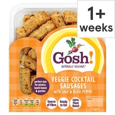 Gosh Veggie Cocktail Sausages 216G